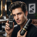 30g Hair Building Fibers & 120ml Fiber Hold Spray Set Instant Natural Hair Concealer for Men Women