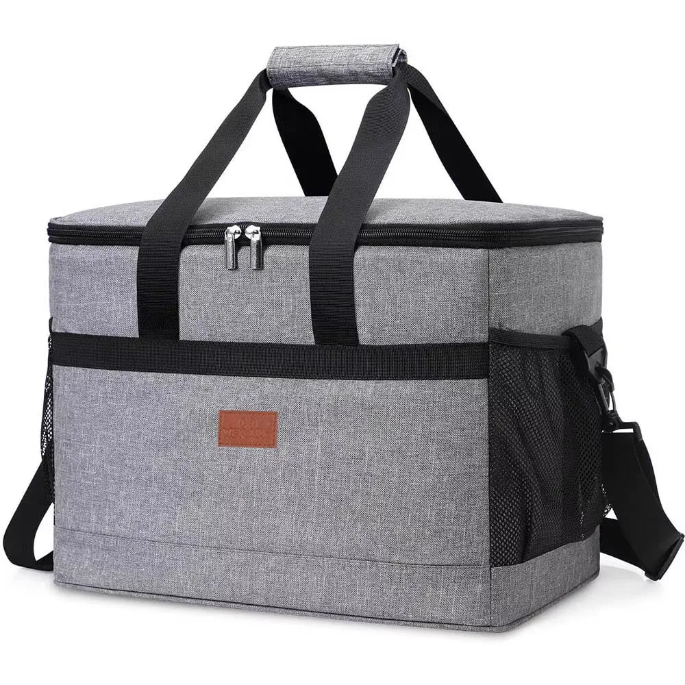 Cooler Bag 35L Large Insulated Lunch Box for Men Women Picnic Bag Portable Tote for Camping BBQ Family Outdoor Activities