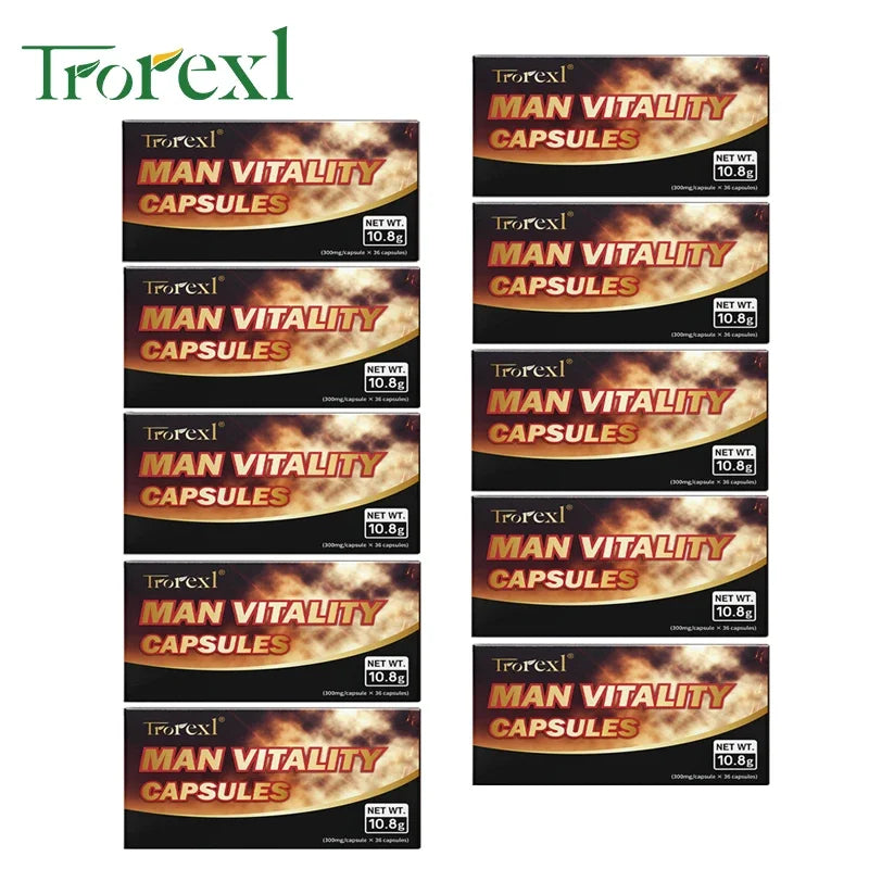 Testosterone Booster for Men, Male Enlargement Pill, Enhance Energy & Endurance, Muscle Growth Supplement