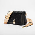 CHCH Fashion Classic Retro Women's New Shoulder Bag Letter PU Material Party Multi functional Crossbody Bag