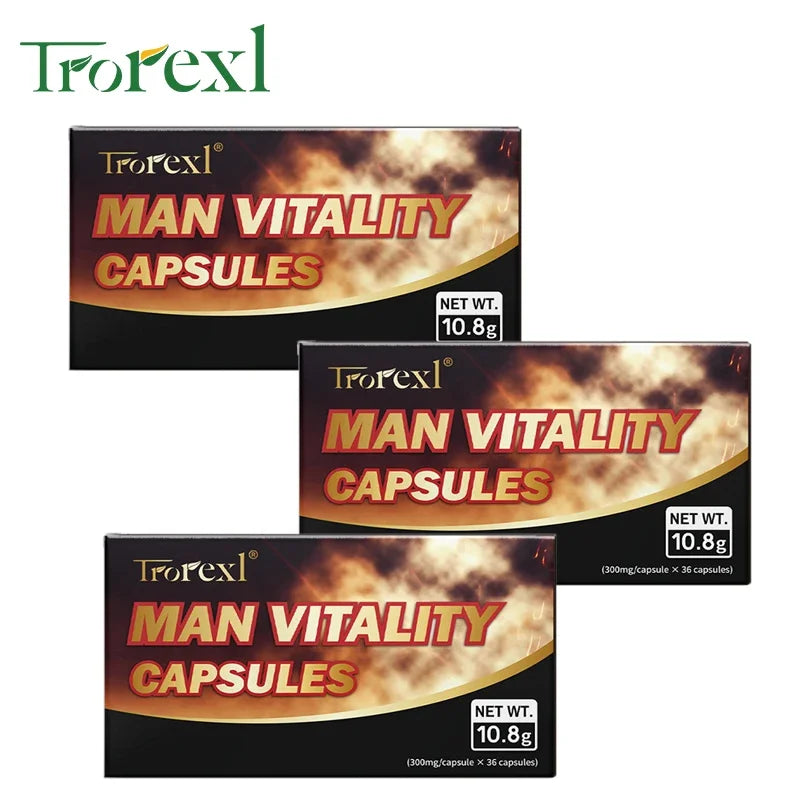 Testosterone Booster for Men, Male Enlargement Pill, Enhance Energy & Endurance, Muscle Growth Supplement