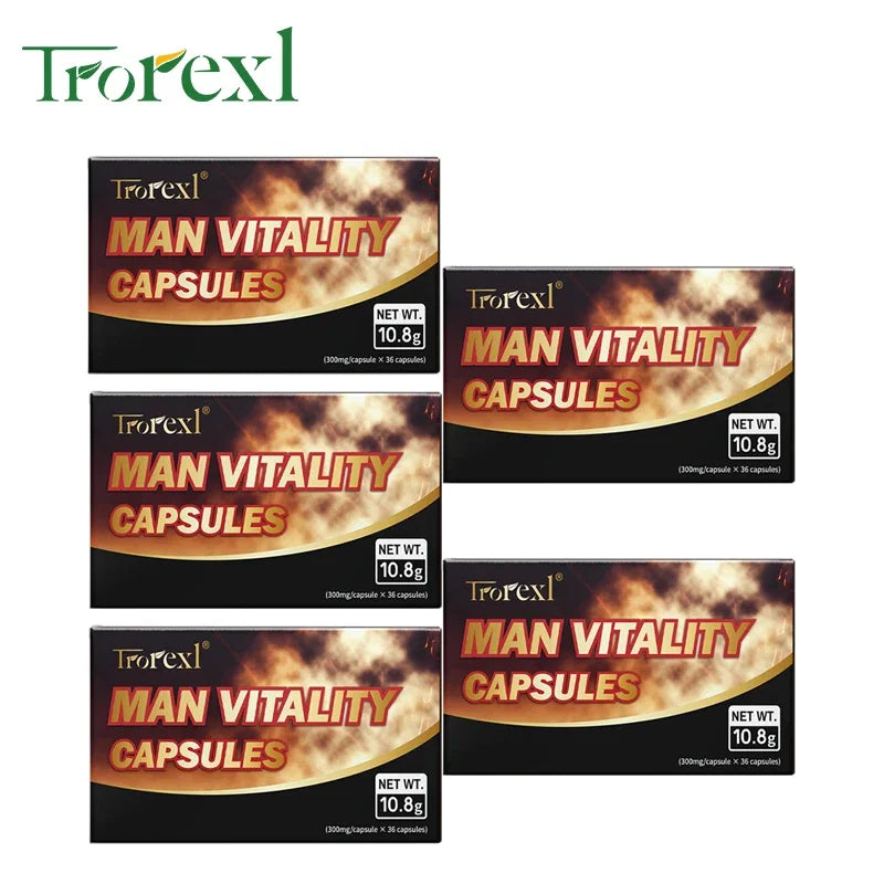 Testosterone Booster for Men, Male Enlargement Pill, Enhance Energy & Endurance, Muscle Growth Supplement